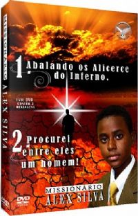 Kit com 2 DVDs - Missionário Alex Silva